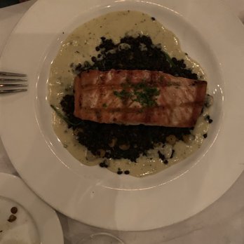 Cafe Santorini - Grilled Filet of Atlantic Salmon - Italian Near Me - Pasadena, California