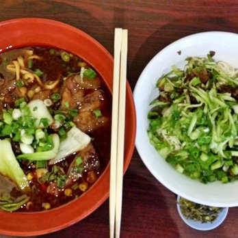 Corner Beef Noodle House - Beef tendon noodle, and Minced pork soy paste noodle! - Taiwanese Near Me - El Monte, California