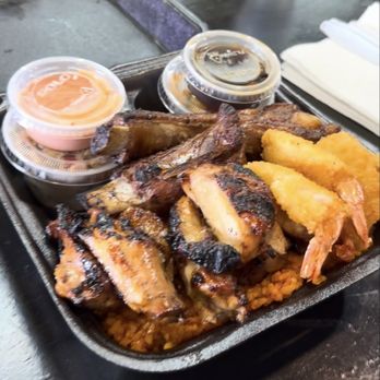 Red Rice - Mixed Plate - Barbeque Near Me - Las Vegas, Nevada Red Rice - Mixed Plate - Barbeque Near Me - Las Vegas, Nevada