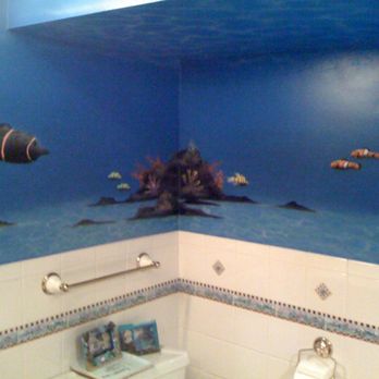 Mural Montage - A bathroom done for DAN and Brenda Anderson in Bloomington MN by Kyle Holdridge - Public Art Near Me - Minneapolis, Minnesota Mural Montage - A bathroom done for DAN and Brenda Anderson in Bloomington MN by Kyle Holdridge - Public Art Near Me - Minneapolis, Minnesota