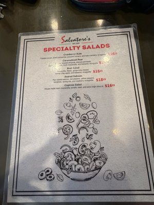 Menu photo 2 Salvatore's Wood Fired Pizza Red Hook, NY Menu photo 2 Salvatore's Wood Fired Pizza Red Hook, NY