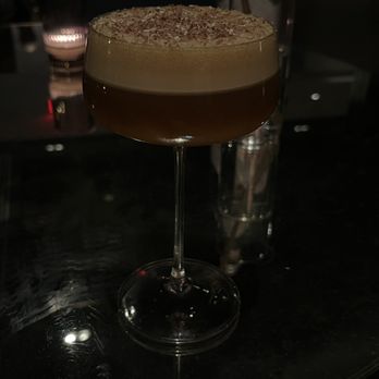 Mercy Me - The OG Espresso martini Vodka,Mexican Fernet,Brazilian blend ristretto,amaretto,coconut butter,Amazonian cacao $18 - New American Near Me - Washington, DC, District of Columbia Mercy Me - The OG Espresso martini Vodka,Mexican Fernet,Brazilian blend ristretto,amaretto,coconut butter,Amazonian cacao $18 - New American Near Me - Washington, DC, District of Columbia