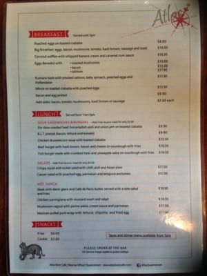 Menu photo 4 Atlas Beer Cafe Queenstown, WGN Menu photo 4 Atlas Beer Cafe Queenstown, WGN