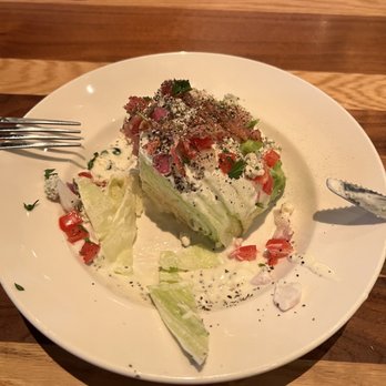 BJ's Restaurant & Brewhouse - House Wedge Salad was fabulous - Breweries Near Me - Aurora, Colorado