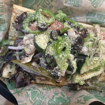 Cheba Hut Toasted Subs - 8" Pinner of Magic Mushroom on Garlic Herb - Sandwiches Near Me - San Diego, California Cheba Hut Toasted Subs - 8" Pinner of Magic Mushroom on Garlic Herb - Sandwiches Near Me - San Diego, California