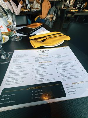 Menu photo 2 Amina Philadelphia, PA