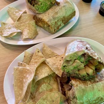 Phatties - Beyond Steak Carne Burrito (top) and Surf & Turf Burrito (bottom) - Mexican Near Me - Escondido, California