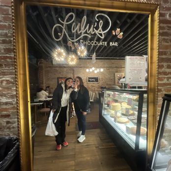 Lulu's Chocolate Bar - My sister and I - Desserts Near Me - Savannah, Georgia