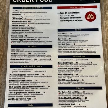 The EATery - menu - Gastropubs Near Me - Mammoth Lakes, California