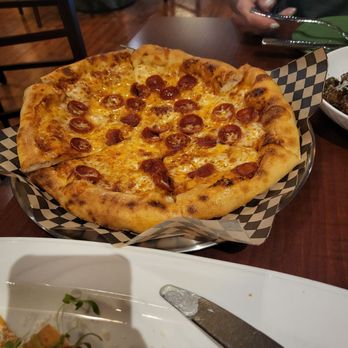 Bentley's Grill - Happy Hour- Pepperoni Pizzette ($10) - New American Near Me - Salem, Oregon