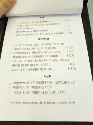 Menu photo 3 Otto Bauer Vienna, 9