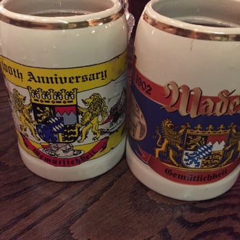 Mader's - A vast variety of German, Belguim and local Wisconsin beers!! Love the glasses!! - German Near Me - Milwaukee, Wisconsin Mader's - A vast variety of German, Belguim and local Wisconsin beers!! Love the glasses!! - German Near Me - Milwaukee, Wisconsin