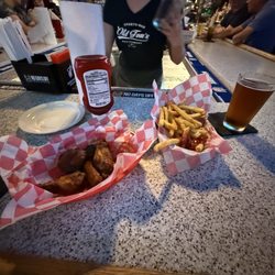 Garlic wings!