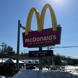 McDonald's - Big sign that you can't miss.
