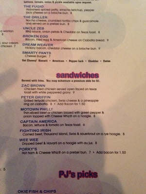 Menu photo 3 PJ's Pub & Grill Tulsa, OK Menu photo 3 PJ's Pub & Grill Tulsa, OK