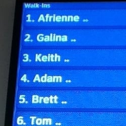 AT&T Store - How the manager spells my name. Next stop MIT