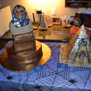 Sweet Pairings - Custom Iron Maiden cake for my 50th birthday! It was amazing and delicious! - Bakeries Near Me - Placerville, California