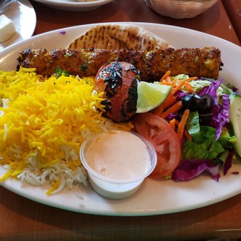 Fanoos Grill - Chicken koobideh lunch special. Huge portion and so delicious! - Middle Eastern Near Me - Torrance, California Fanoos Grill - Chicken koobideh lunch special. Huge portion and so delicious! - Middle Eastern Near Me - Torrance, California
