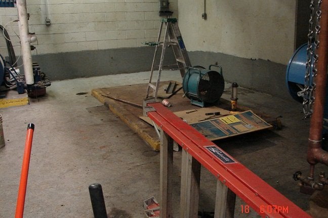 Slide of Greenway Sewer and Drain