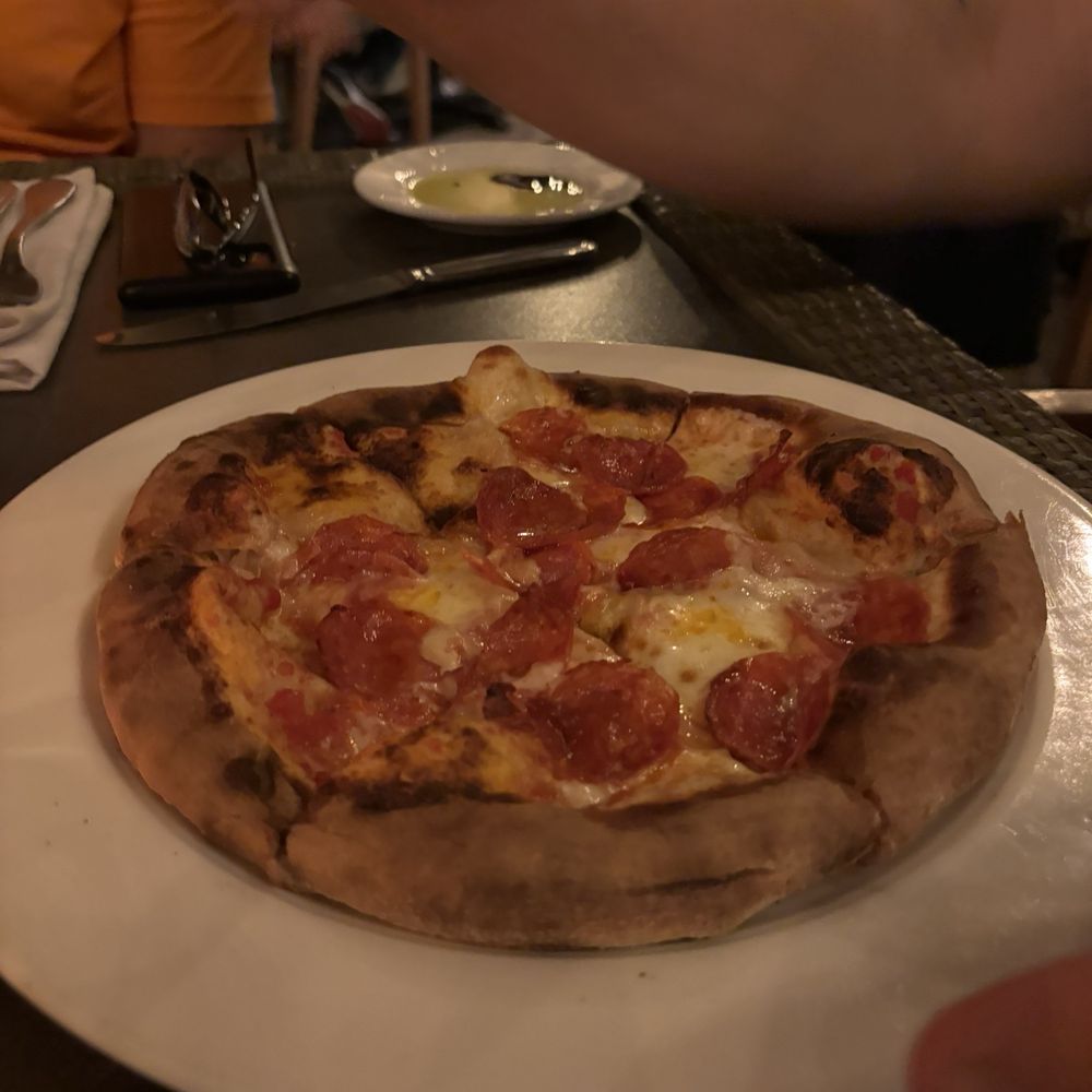 Tomatoes - Pepperoni Pizza - Mediterranean Near Me - Cabo San Lucas, BCS Tomatoes - Pepperoni Pizza - Mediterranean Near Me - Cabo San Lucas, BCS