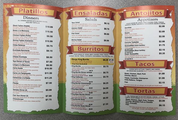 Menu photo 6 Mannys Burrito Express Schaumburg, IL