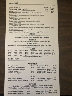 Menu photo 1 Sy Thai Shores St Clair Shores, MI Menu photo 1 Sy Thai Shores St Clair Shores, MI