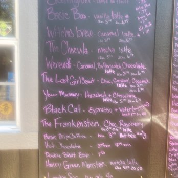 Spooky Beans Espresso and Baked Confections - Menu - Desserts Near Me - Heber, Arizona