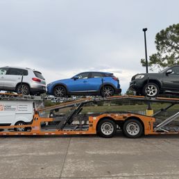 My blue Mazda arriving in Florida early!! My blue Mazda arriving in Florida early!!