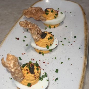 Red Rooster Overtown - Devilled Eggs - Cocktail Bars Near Me - Miami, Florida Red Rooster Overtown - Devilled Eggs - Cocktail Bars Near Me - Miami, Florida