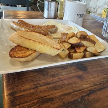 The Grill at Point Pinos - Turkey sausage and eggs - Breakfast & Brunch Near Me - Pacific Grove, California The Grill at Point Pinos - Turkey sausage and eggs - Breakfast & Brunch Near Me - Pacific Grove, California