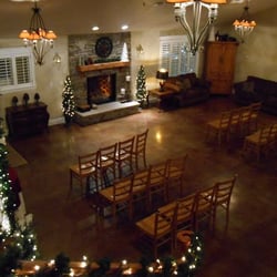 Aspen Landing - Ceremony near the fireplace