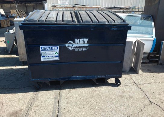 Conainers - Key Disposal is a family owned and operated business serving Southern California for over 60 years in the waste collection and recycling industry. We are dedicated to creating cost effective solutions for recycling, diverting, and materials recovery of our collections to protect the environment. Our professional and friendly staff will customize our service to fit your specific business needs. Key Disposal has had over 60 years of waste disposal and recycling experience. We use facilities for recycling of specific materials like green waste, metal, inert materials, cardboard, and paper. In our effort to protect the environment we also utilize material recovery facilities to ensure maximum waste diversion Conainers - Key Disposal is a family owned and operated business serving Southern California for over 60 years in the waste collection and recycling industry. We are dedicated to creating cost effective solutions for recycling, diverting, and materials recovery of our collections to protect the environment. Our professional and friendly staff will customize our service to fit your specific business needs. Key Disposal has had over 60 years of waste disposal and recycling experience. We use facilities for recycling of specific materials like green waste, metal, inert materials, cardboard, and paper. In our effort to protect the environment we also utilize material recovery facilities to ensure maximum waste diversion