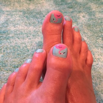 A+ Nail & Spa - Flamingos! - Nail Salons Near Me - Dana Point, California