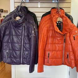Fresh Boutique - Mauritius Leather Puffer Jackets