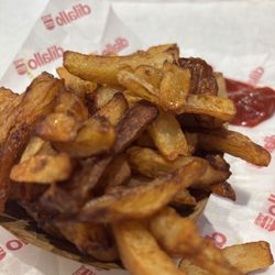 Dilallo - French fries ( normal portion but pretty big )