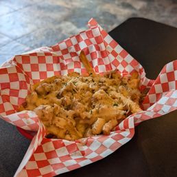 Chicken Alfredo Loaded Fries