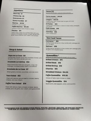 Menu photo 4 El Charro Bar and Grill Sandy Hook, MD