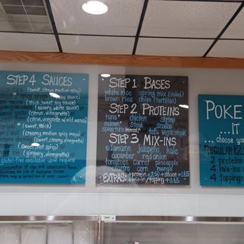 Poke Box - Menu options - Hawaiian Near Me - Nags Head, North Carolina Poke Box - Menu options - Hawaiian Near Me - Nags Head, North Carolina