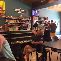 The District Company - This picture doesn't sum up the place. There's board games, card games and computer games.