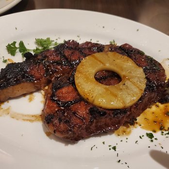 Cherokee Chophouse - Cherokee Western Luau steak - I think this used to be called the Pineapple Ribeye - Steakhouses Near Me - Marietta, Georgia Cherokee Chophouse - Cherokee Western Luau steak - I think this used to be called the Pineapple Ribeye - Steakhouses Near Me - Marietta, Georgia