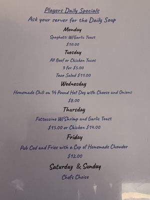 Menu photo 2 Lt's Pub Gresham, OR