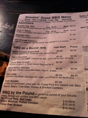 Menu photo 7 Smokin' Good BBQ Bethel, ME Menu photo 7 Smokin' Good BBQ Bethel, ME