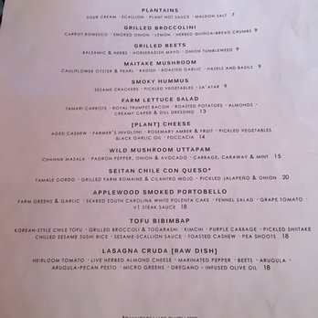 Plant - Vegan Near Me - Asheville, North Carolina