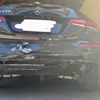 Pro Auto Body Shop - Damage from drunk driver rear end - Body Shops Near Me - Los Angeles, California Pro Auto Body Shop - Damage from drunk driver rear end - Body Shops Near Me - Los Angeles, California