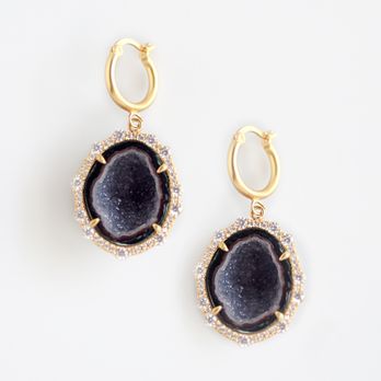 Felix Z - One of a kind Hand Crafted Tabasco Geode Earrings - Jewelry Near Me - New York, New York Felix Z - One of a kind Hand Crafted Tabasco Geode Earrings - Jewelry Near Me - New York, New York