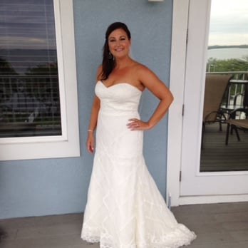 Allys Bridal - She took this dress down 2 sizes, and removed boning in the chest that looked weird. Plus made a custom bustle and veil. - Sewing & Alterations Near Me - Hoboken, New Jersey Allys Bridal - She took this dress down 2 sizes, and removed boning in the chest that looked weird. Plus made a custom bustle and veil. - Sewing & Alterations Near Me - Hoboken, New Jersey