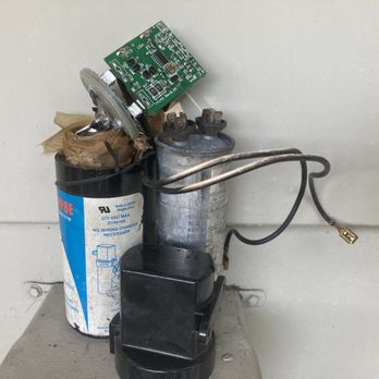 No Sweat Heating and Air Conditioning - Broken parts from our AC unit - Heating & Air Conditioning/HVAC Near Me - Torrance, California No Sweat Heating and Air Conditioning - Broken parts from our AC unit - Heating & Air Conditioning/HVAC Near Me - Torrance, California