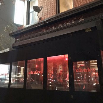Chuko - Exterior at nighttime - Asian Fusion Near Me - Brooklyn, New York