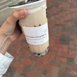 Honey Amber Oolong Milk Tea