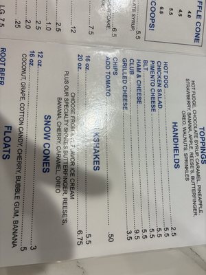 Menu photo 1 The Chill factor Denton, NC Menu photo 1 The Chill factor Denton, NC